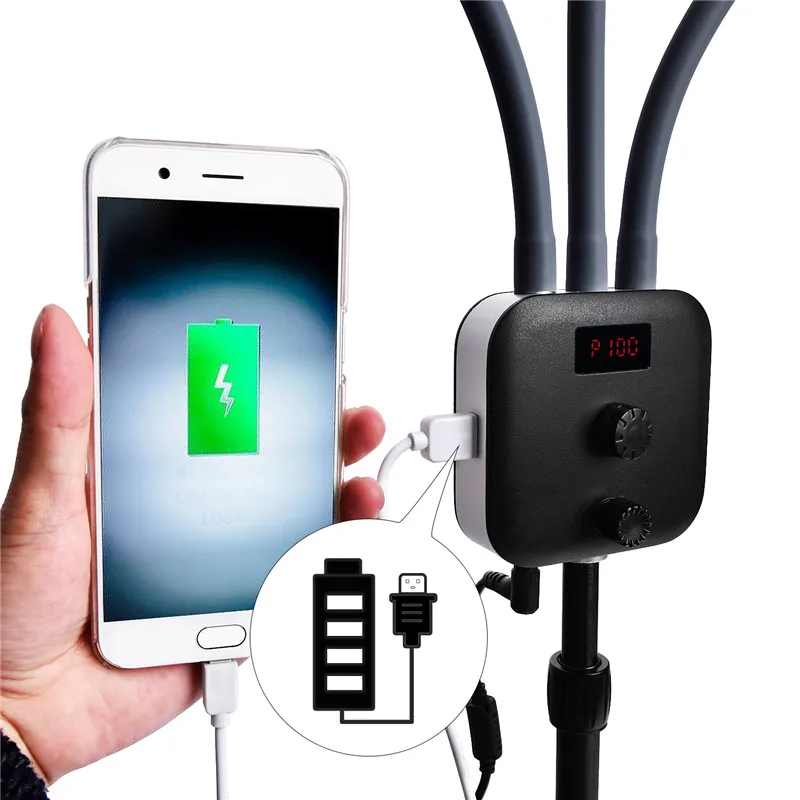  fosoto FT-450 Multimedia Extreme With Selfie Function photographic lighting 3000-6000K Led Video li