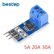ACS712 5A 20A 30A диапазон зал Текущий Сенсор модуль ACS712 модуль для Arduino 5A 20A 30A