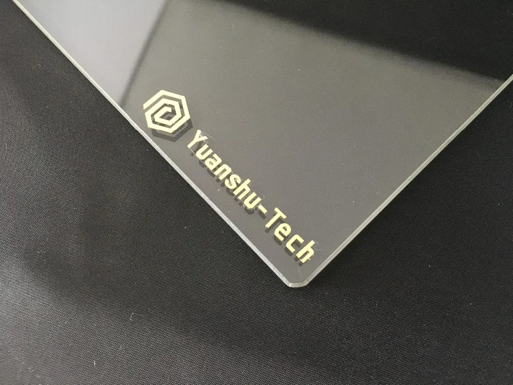 310mm x 310mm x 4mm Borosilicate Glass Build Plate 310 x 310 x 4mm with Polished Edges for 3D Printer CR-10 CR-10S S3 CR-X Heatbed