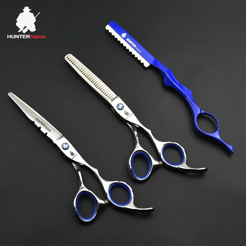

30%Off HT9149 professional hairdressing scissors for barbershop hair scissors 6 inch styling tools hair cut diy thinning scissor