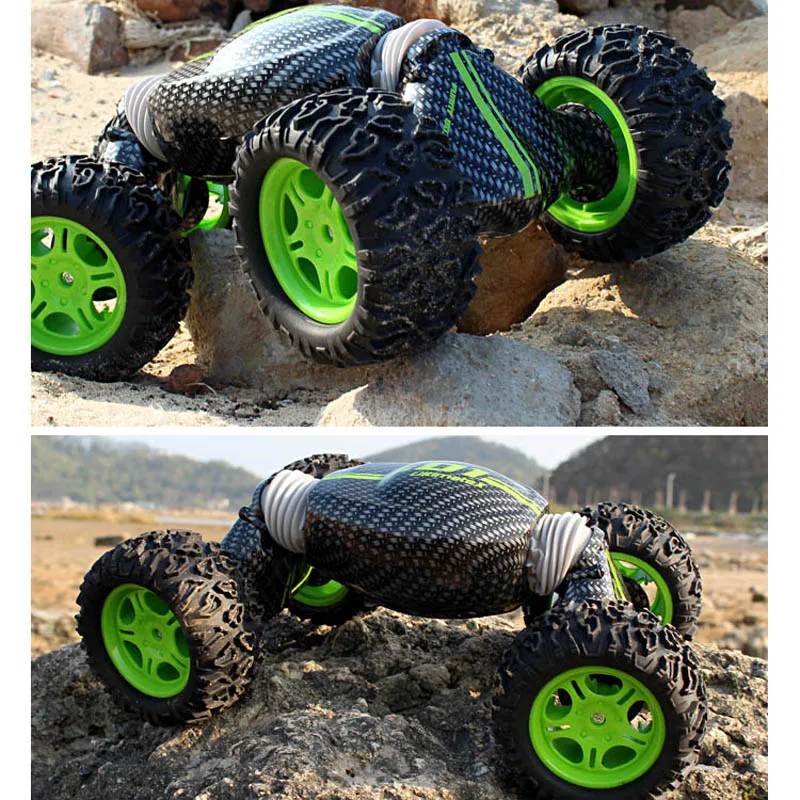 1:12 4WD Радиоуправляемая машинка двухсторонняя 2 4 ГГц брелок для трансформации