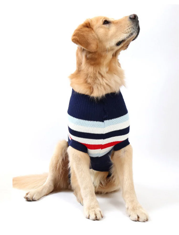 Kecil Yang Lucu Pet Dog Cat Kait Rajutan Sweater Pakaian Tanpa