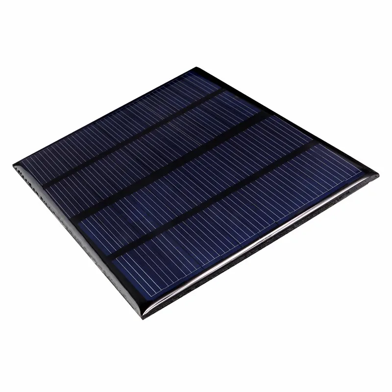 1 шт. 12 В 1,5 Вт дропшиппинг MOONBIFFY солнечная панель эпоксидный поликристаллический модуль заряда 115x85 мм Мини Солнечная батарея