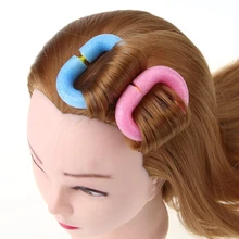 12 шт./компл. мягкая губка пены роликовые бигуди для волос завивка волос кудрявый палка чайник Укладка волос инструмент «сделай сам»