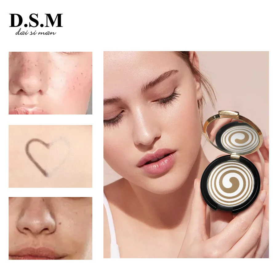 

D.S.M Professional Cream Foundation Makeup Concealer Brighten Oil-Control Foundation Base Cosmetics Makeup New Facial Concealer