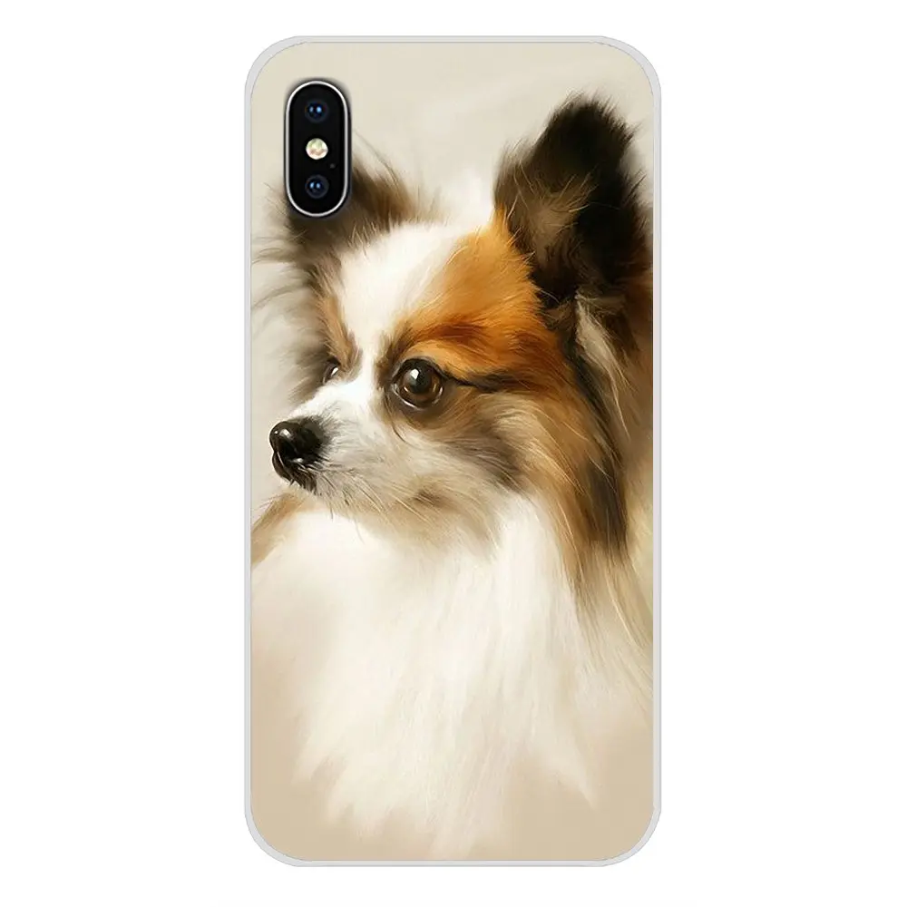 Аксессуары для телефона Papillon Puppy dog чехол Xiaomi Mi4 Mi5 Mi5S Mi6 Mi A1 A2 5X 6X 8 9 Lite SE Pro Max Mix 2 3