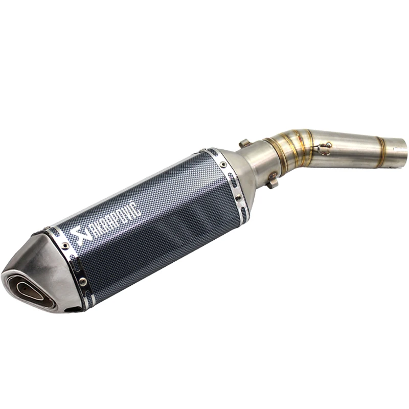 

Arkapovic Motorcycle Exhaust Link Pipe Motorbik Muffler Escape Damper Mid Pipe for 12-17 NC700 NC700X NC700S NC750 NC750X NC750S