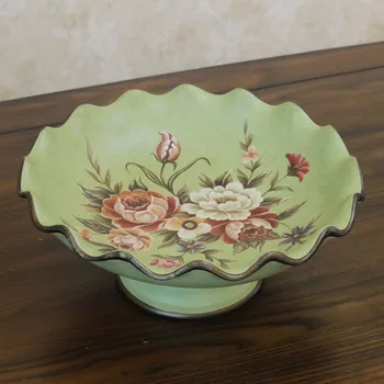 

country decoration big fruit tray Ceramic fruit bowl The water restoring ancient ways do old process furnishings