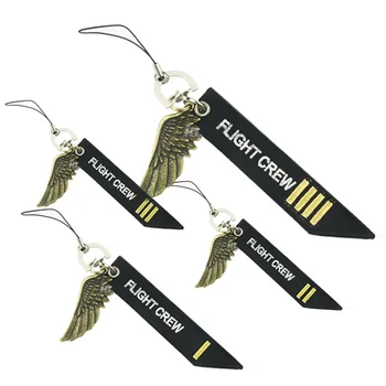 

Bag Tag Travel Tag with Metal Wing for Pilot Co-Pilot Flight Crew Avation Lover Airman Special Gift