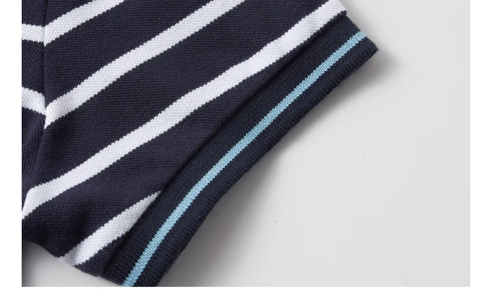 Giordano женская футболка Polo в полоску с короткими рукавами slim fit，имеет несколько цветовых решений и размеров
