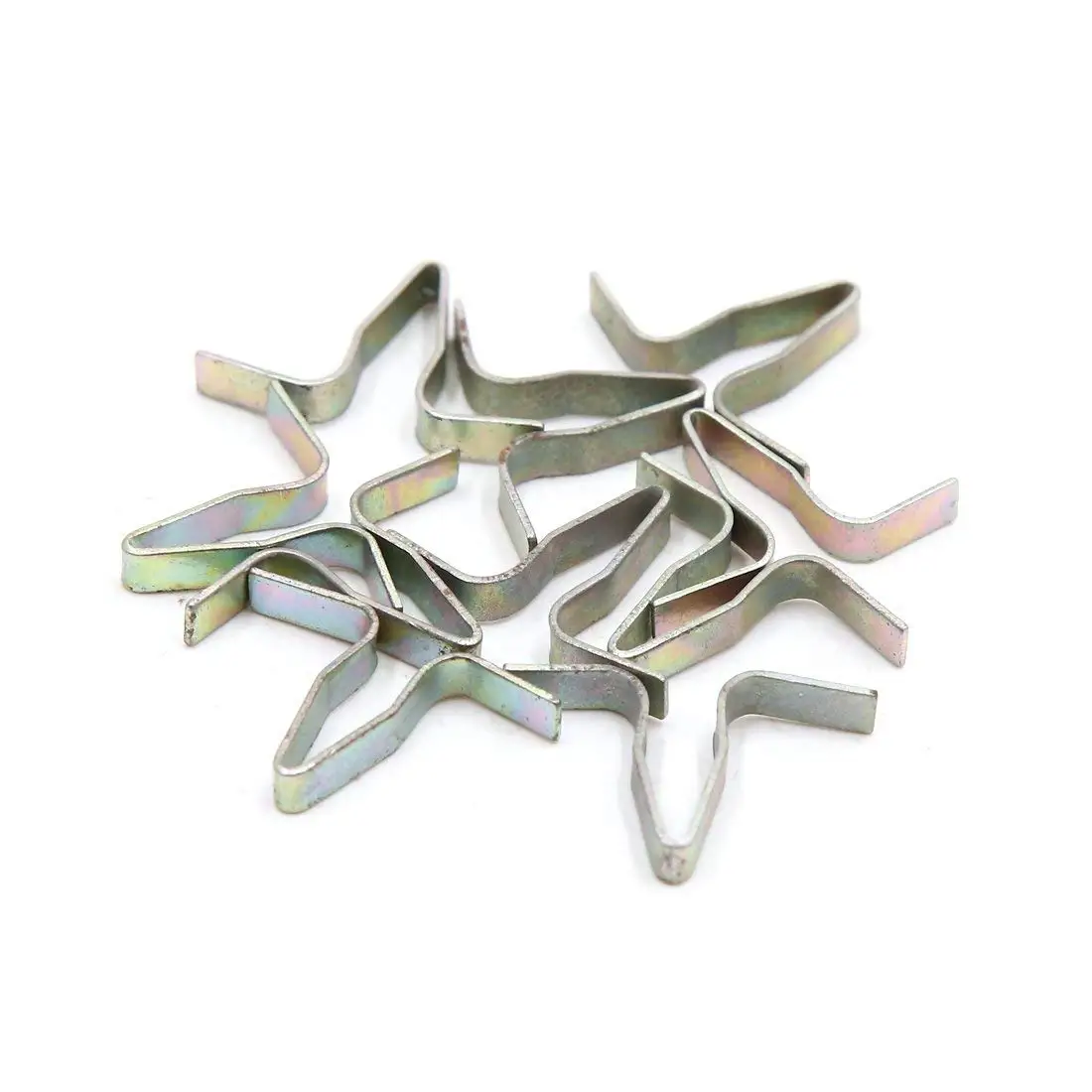 uxcell 10Pcs Metal Rivets Door Dashboard Panel Clips Retainer Fastener