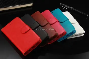 

100pcs/lot free shipping Crazy Horse Wallet PU Leather+TPU Case Cover For Samsung Galaxy S7 G930 G9300 With Photo Frame