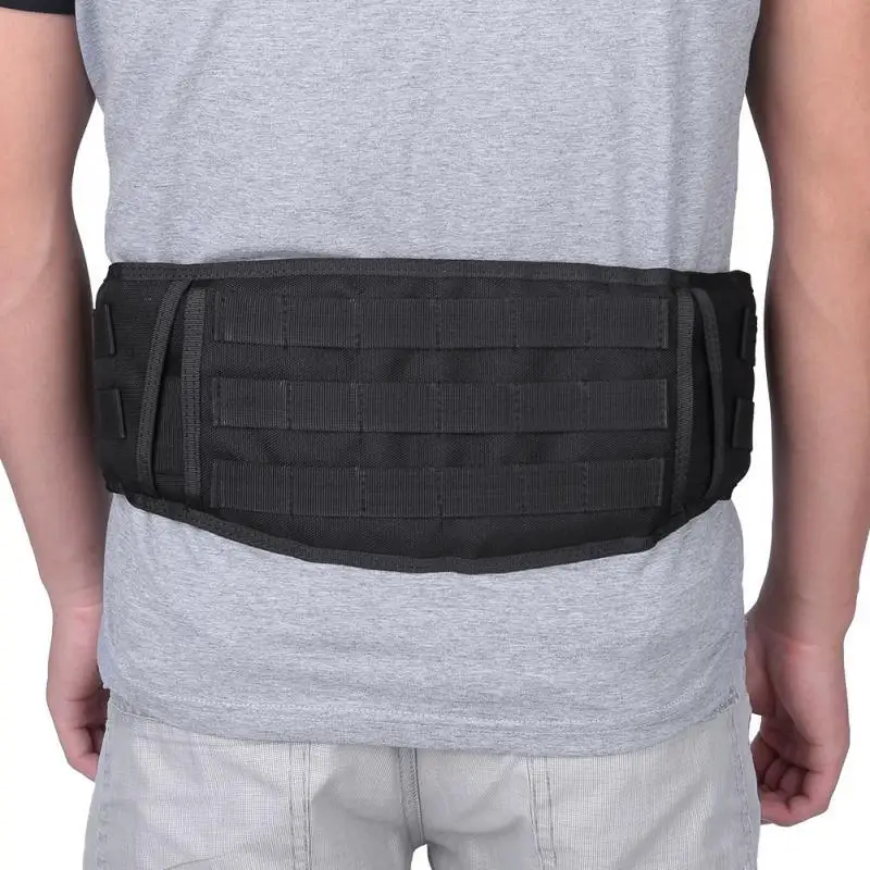 

Molle Waist Support Belt Tactical Nylon Lightweight Military Battle Combat Duty Waist Padded Belt Webbing Airsoft Hunting Belts