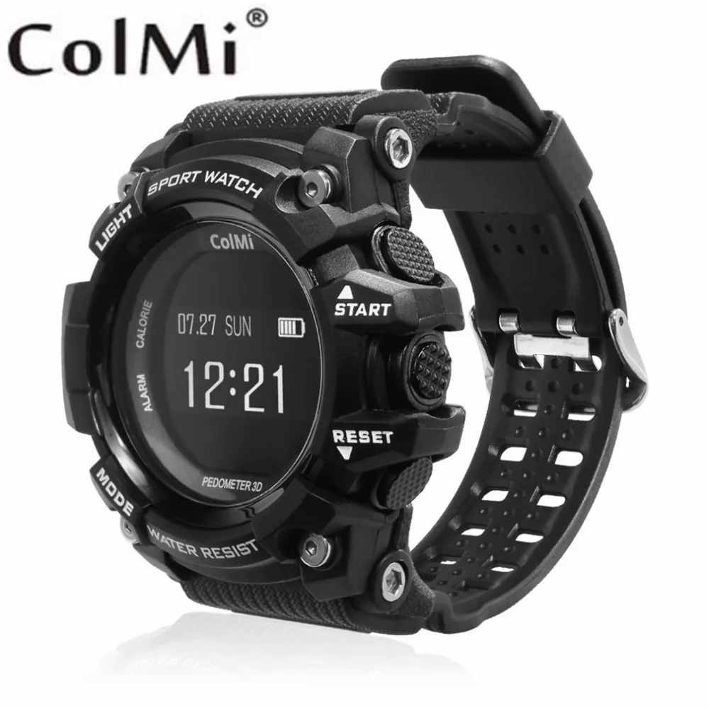 

ColMi T1 Smart Watch Waterproof IP68 Heart Rate Monitor Bluetooth 4.0 Outdoor Sport Clock For IOS Android Phone Smartwatch