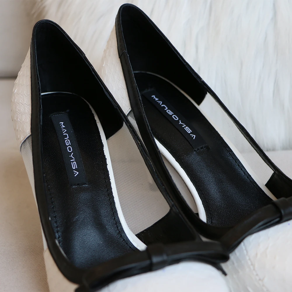 Pointed High Heels/Women's Pumps Are Designed For Sexy Fashion Women For Party And Made Of Snake Leather 2019 MANGOYISA Pointed High Heels/Women's Pumps Are Designed For Sexy Fashion Women For Party And Made Of Snake Leather 2019 MANGOYISA