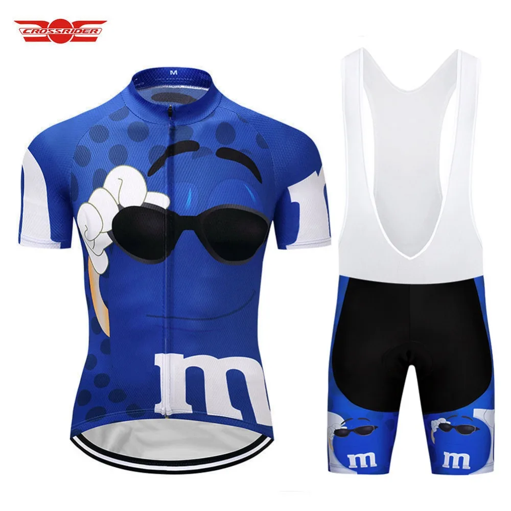 Funny Cycling Jerseys Bib Set MTB Mountain Bike Clothing Men's Short Set Ropa Ciclismo Bicycle Wear Clothes Maillot Culotte cycling jerseys set
