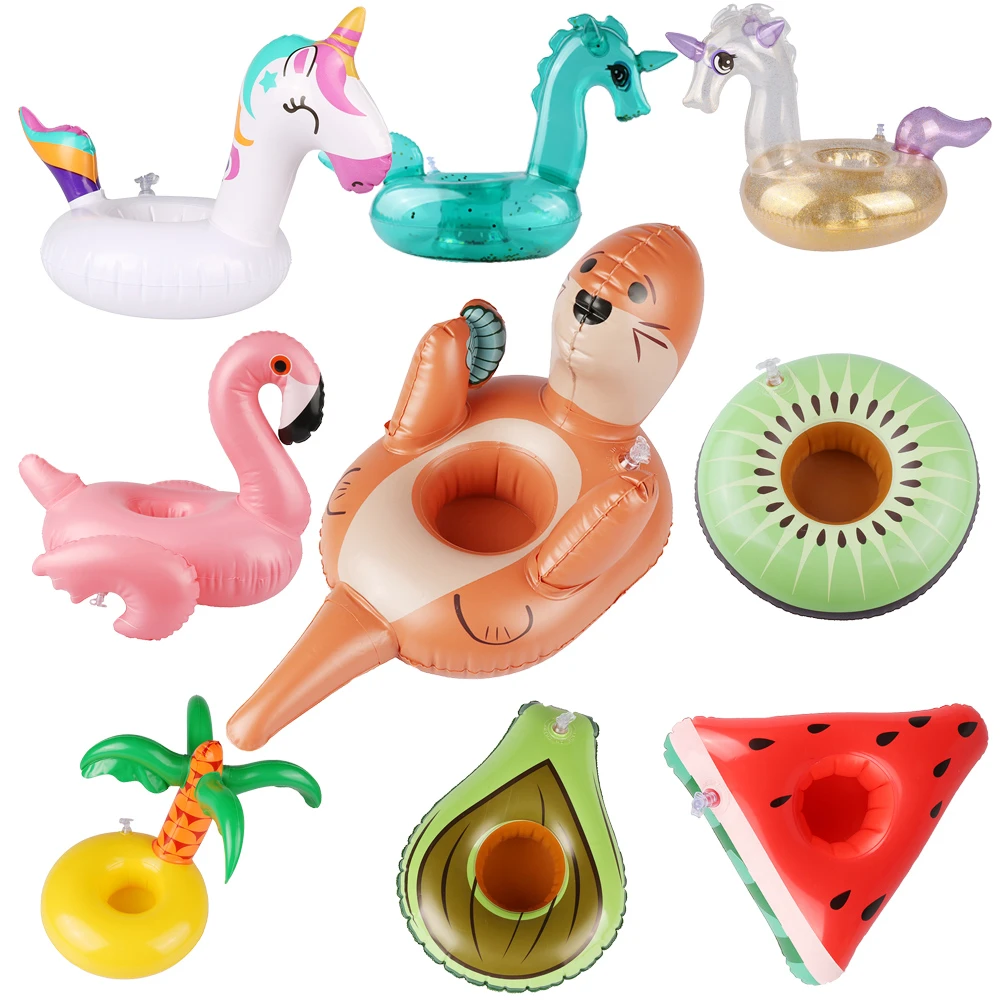 inflatable drink holders for pool