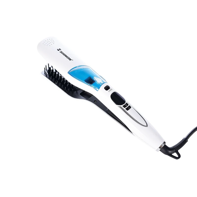 Hair straightener comb