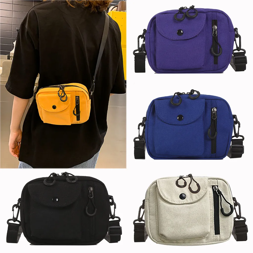 Женская холщовая милая сумка-мессенджер, сумка на плечо, одноцветная большая сумка большой емкости, маленькая квадратная сумка taschen для женщин#30