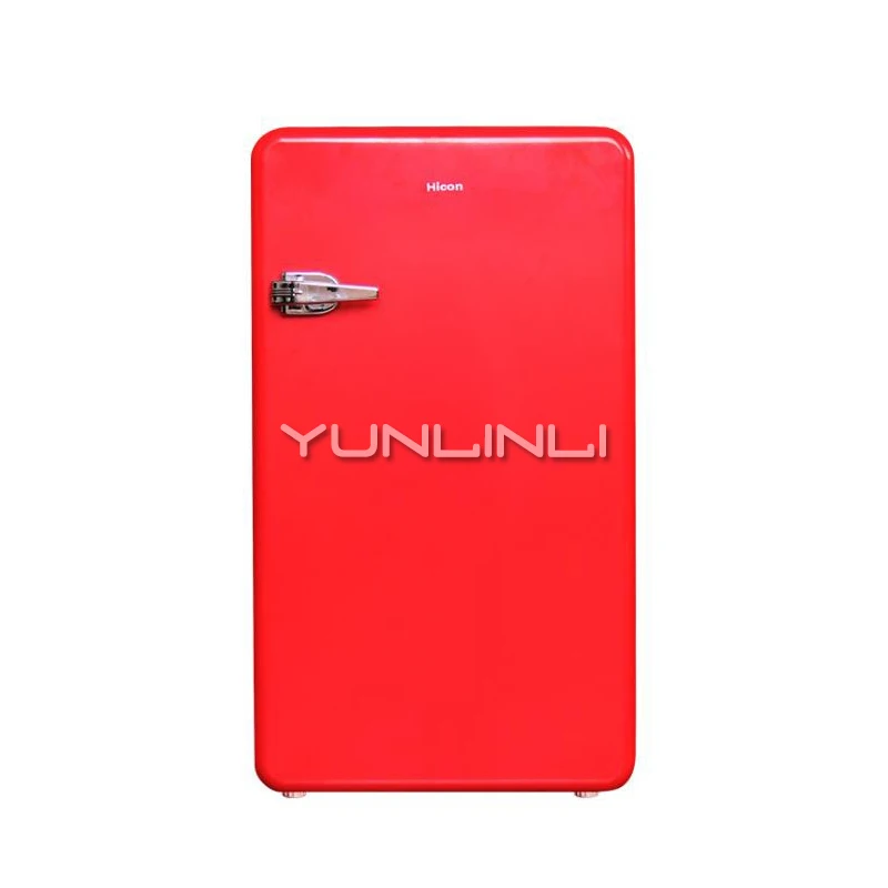 

92L Refrigerator Household Single-door Retro Refrigerator Small-size Direct Cooling Freezer for Home/Dormitory BC-92