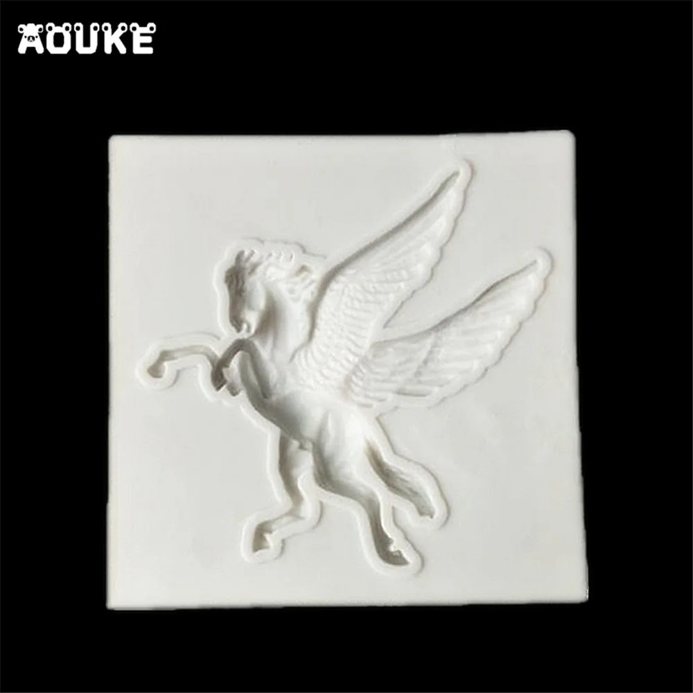 Pegasus силиконовая форма для помадки торта формы шоколадных конфет украшение