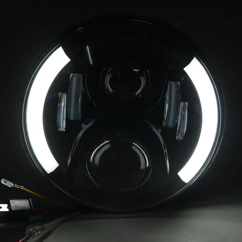 " дюйма 40 w для Светодиодный фара+ 2x4,5" 30 w Туман света, проходящего лампы мотоцикл