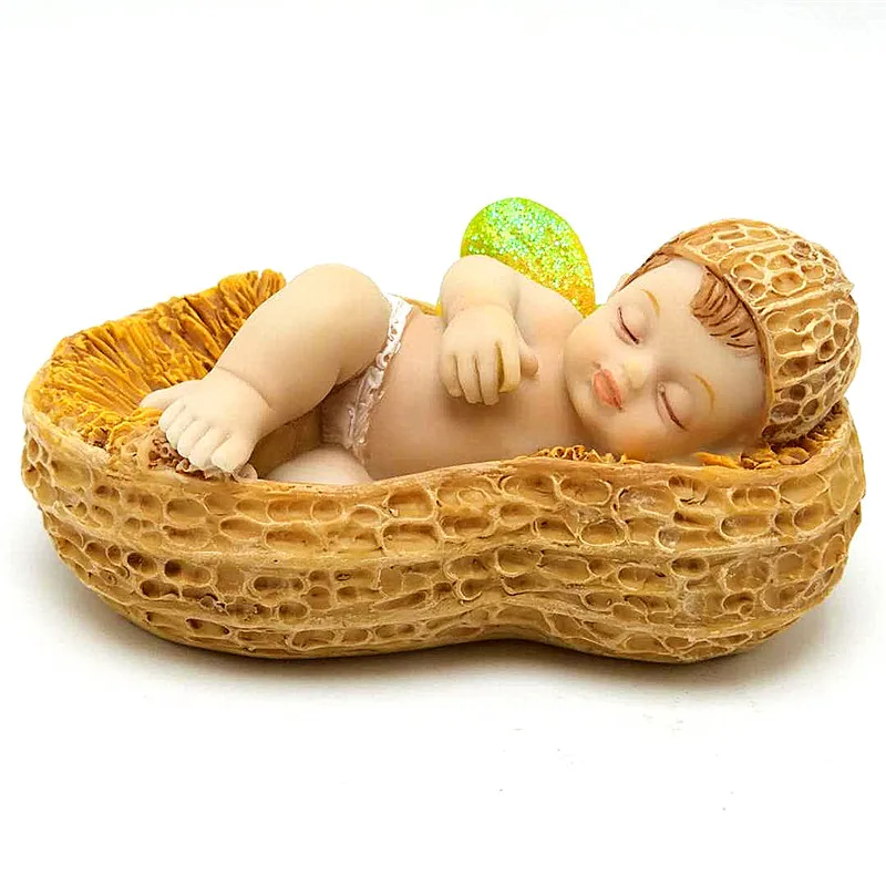 

3D Flower Fairy Cake Mold Peanut Elf Shape Cake Decor Applicable to Baking Products, Kitchenware Candle Soap Chocolate Mold