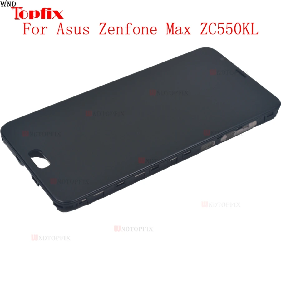 100% Tested Original 5.5Inch LCD Display For Asus Zenfone Max ZC550KL Z010DA LCD Touch Screen Digitizer Assembly With Frame     (7)