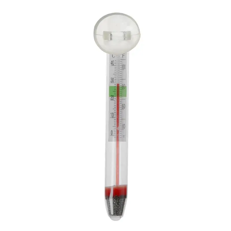 

0-40 Aquarium Thermometer Fish Tank Water Temperature Measurement Suction Cup