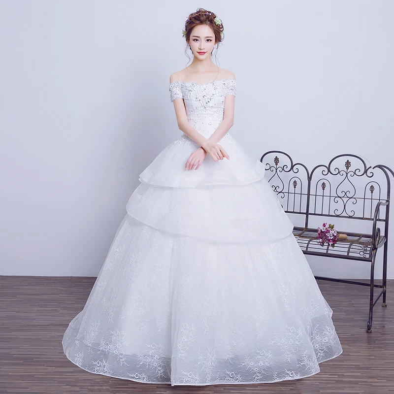 princess cut long gown