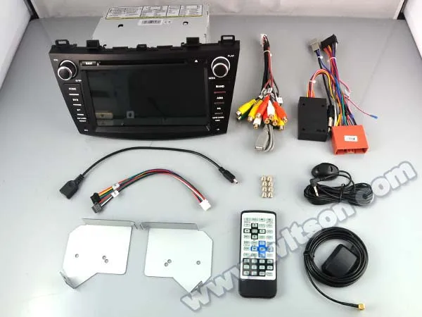 Top 8" Capacitive Touch Car DVD for Mazda 3 2009-2013 & Mazda Axela 2009-2013 (Japan) with Front DVR Camera Support 1