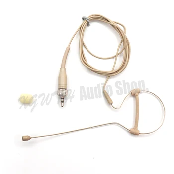 

Single Ear Hook Omni-directional Condenser Headset Microphone for Sennheiser Wireless System 3.5 mm Screw Locking Plug