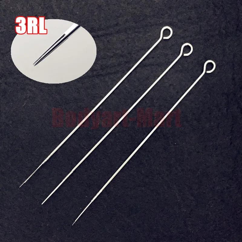 

Free Shipping 50pcs 3RL Tattoo Sterile Round Liner Needles RL3 Disposable Tattoo Sterilized Needles 0.35mm PIN Supply 1203RL#