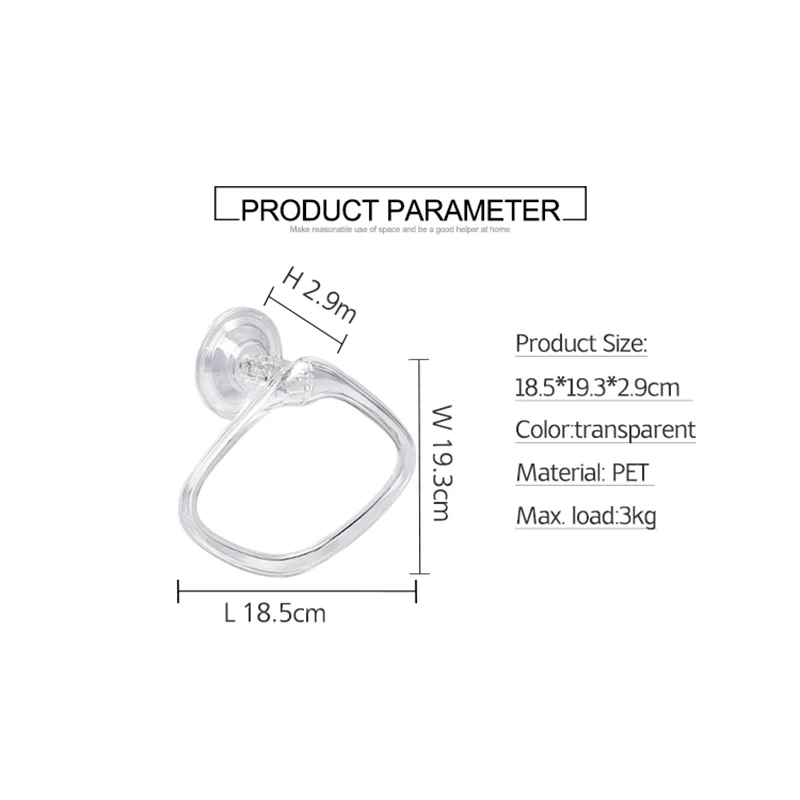 Вешалка для полотенец подвесной держатель Органайзер для ванной комнаты для кухни на присоске чашка для ванной комнаты Держатель Для Полотенец