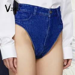 Women Jeans Shorts Sexy Denim Blue Push Up Pants With Pocket 2019 Summer Streetwear Ladies Skinny Jeans Cotton Femme Women Jeans Shorts Sexy Denim Blue Push Up Pants With Pocket 2019 Summer Streetwear Ladies Skinny Jeans Cotton Femme