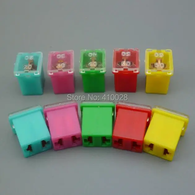 Shhworldsea 200 шт. свобода выбрать из смеси Макс автоматический предохранитель высокого качества 20A 30A 40A 50A 60a автомобиля Предохранитель Авто предохранитель