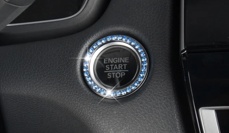 Автомобильный двигатель старт Стоп ключ зажигания кольцо для Suzuki SX4 SWIFT Alto Liane Grand Vitara Jimny S-cross Splash Kizashi аксессуары