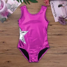 Одежда для детей; цельнокроеное блестящее трико без рукавов для балета и гимнастики; костюм для девочек; вечерние костюмы для выступлений