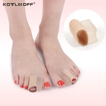 

Silicone Gel Finger&Toes Protector Separator Insoles for Foot Pain Relief Cushion Bunion Hallux Valgu Overlapping Toe Corns Pads