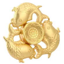 5 шт./партия, 4 цвета, Спиннер для рук, Три Рыбки, Спиннер на каждый день, снимает СДВГ, аутизм, игрушка для снятия стресса, гироскоп