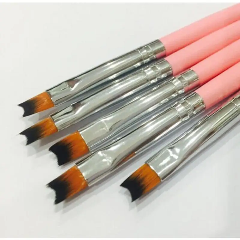 HOT 1 PC Drawing Painting Manicure Pen Brushes Design Nail Art Makeup Tools Professional Acrylic French Beauty Brush