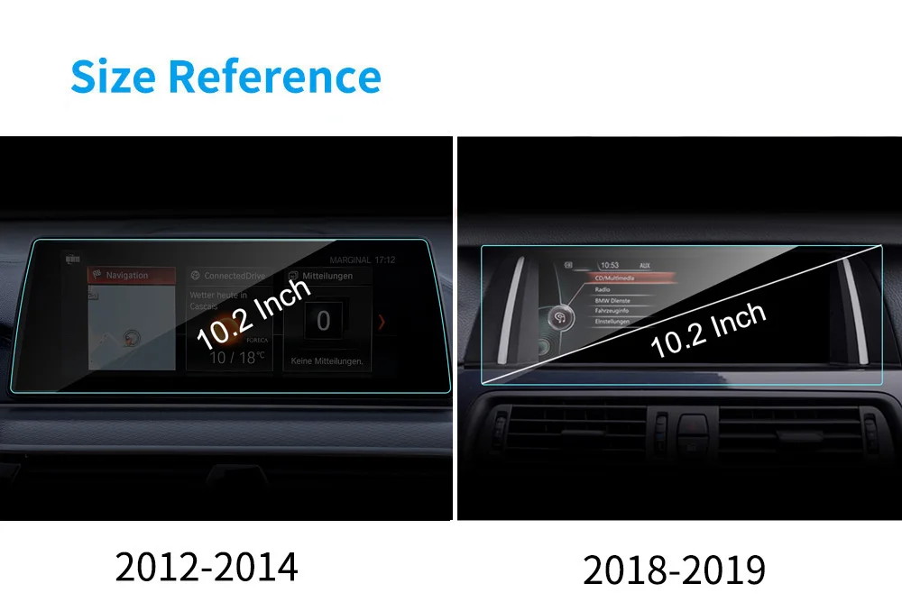 10,2 дюймов для BMW F10 M5 Автомобильный gps навигатор экран протектор ЖК сенсорный экран защитная пленка из закаленного стекла автомобильные аксессуары