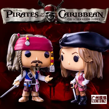 

Pirates of the Caribbean Jack Sparrow with Gun Vinyl PVC Action Figure Collectible Model Toy