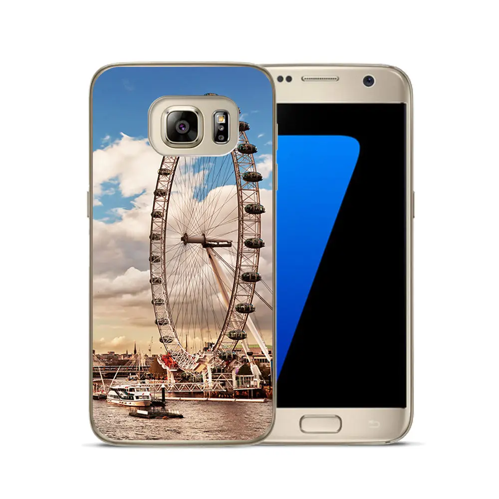 Smart Back Protective Phone Cover Case FOR Samsung S5 Soft TP Case FOR Samsung S8 Clear painted Case FOR Galax S6 S7 S8 Plus S9 (11)