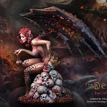 [Loong Way Miniatures] гайки планеты дьявол коллектор человеческих глаз 75 мм миниатюрные из полимерной смолы