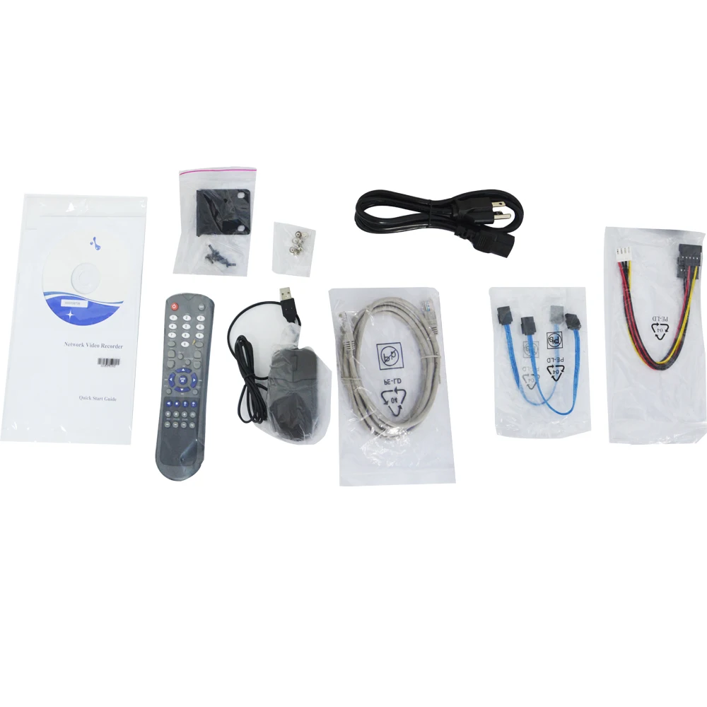 Hik 8CH CCTV Системы DT 608 H2/P8 = DS 7608NI K2/8 P встроенный Plug & Play 4 К NVR с 2 SATA Интерфейсы 8 POE Порты