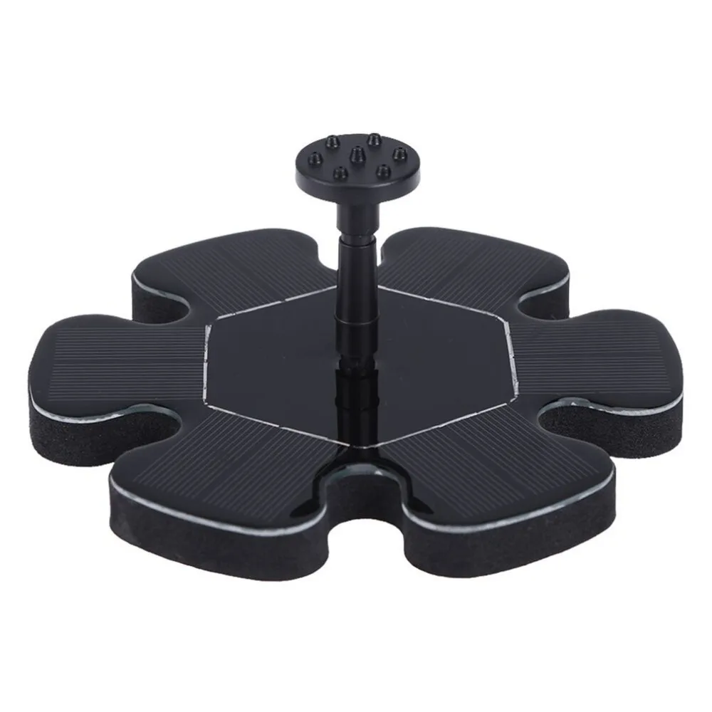 

Innovative Flower Design Solar Powered Floating Fountain Water Pump for Pool Garden Pond Fish Tank Bird Baths