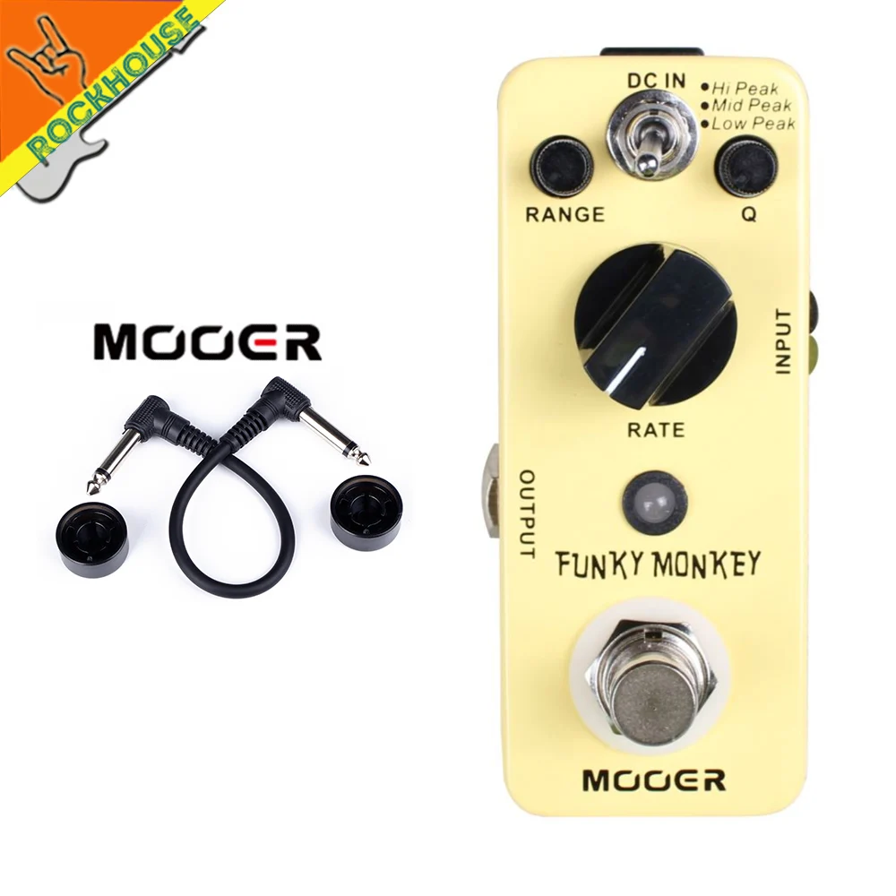 MOOER Funky Monkey Auto Wah Wah Guitarra Effects Pedal guitarra wah