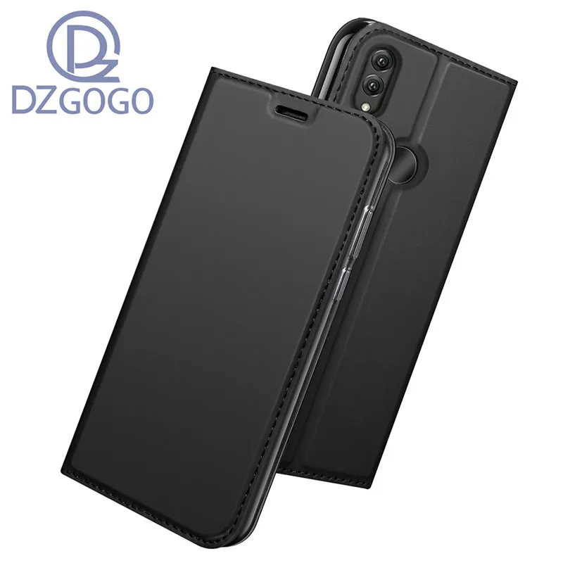 

For Huawei Honor 8X Case Cover Luxury Matte Leather Wallet card holder Magnet Flip Phone Cases on For Huawei Honor 8X Case