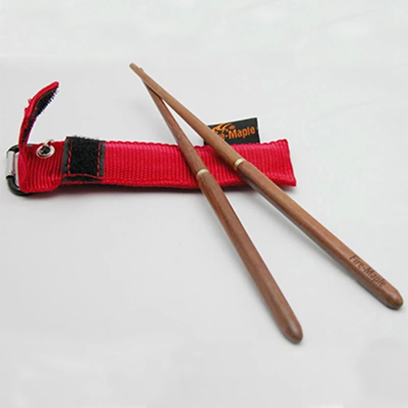 

New High Quality Fire Maple Wooden Chopsticks Outdoor Camping Picnic Hiking Traveling Folding Chopsticks Palillos Chinos FMT-807